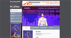Desktop Screenshot of destinationbroadway.net